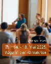 Anmeldung für Gathering 14-18 Mai 2025